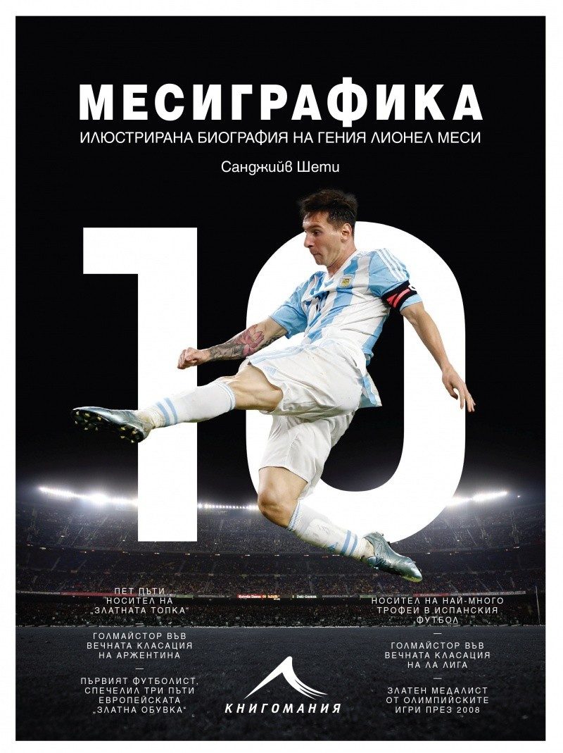 Месиграфика: Илюстрирана биография на гения Лионел Меси