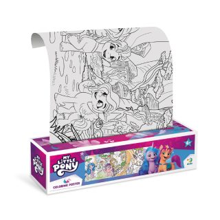 Постер за оцветяване DODO 70х16 см "My Little Pony"