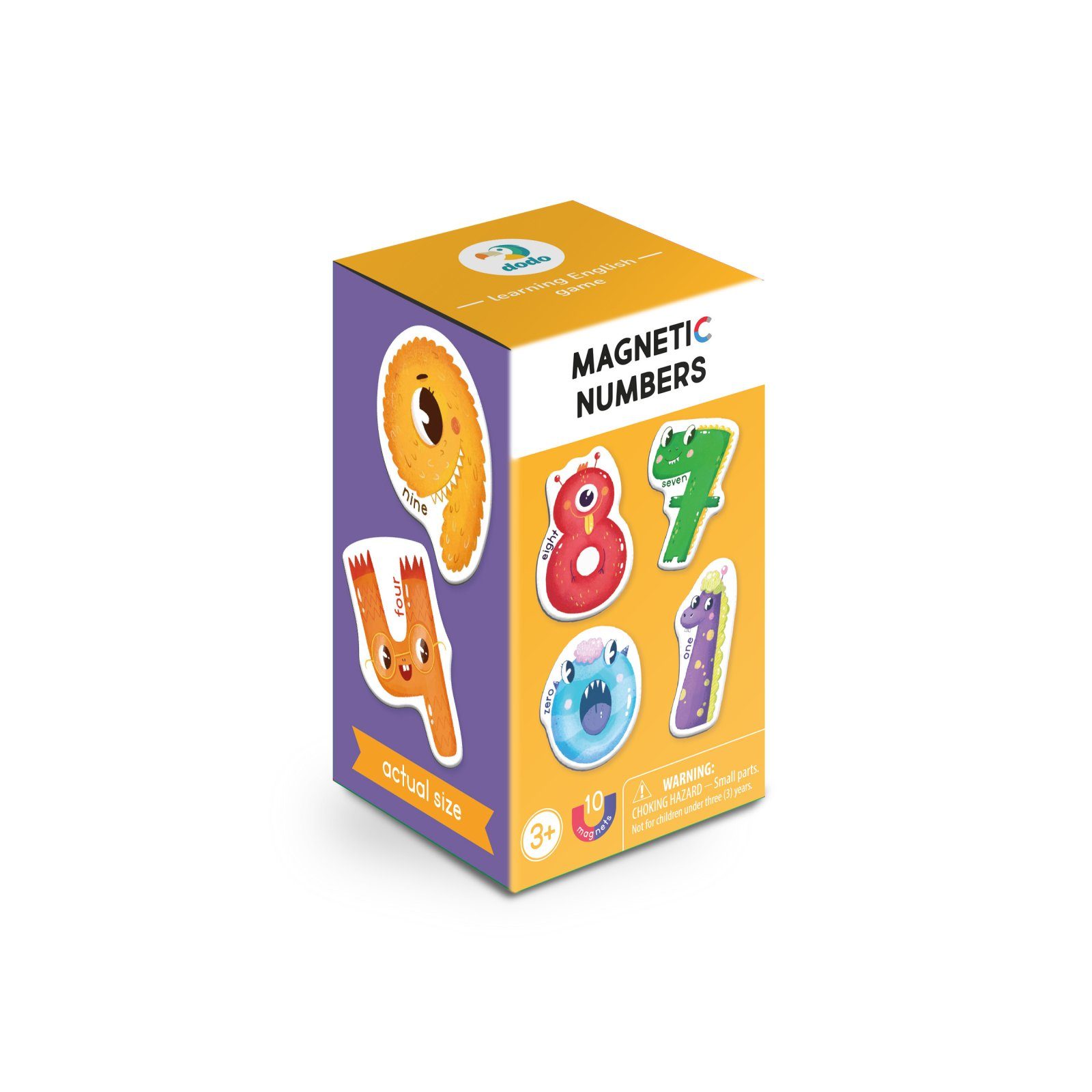 Магнитна игра Цифри DODO 10 ч.