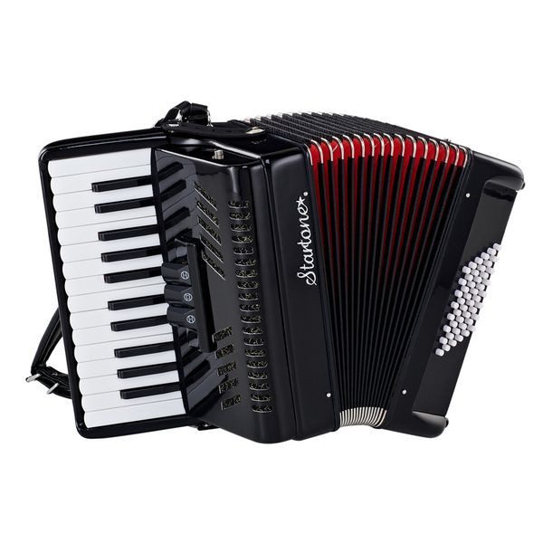 Акордеон Startone Piano Accordion 48 Black MKII