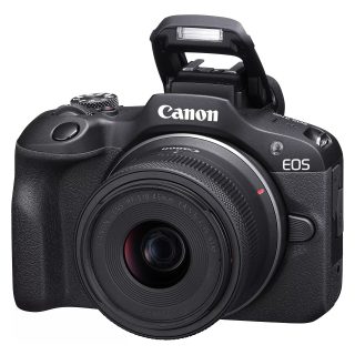 Фотоапарат Canon EOS R100 с обектив RF-S 18-45mm