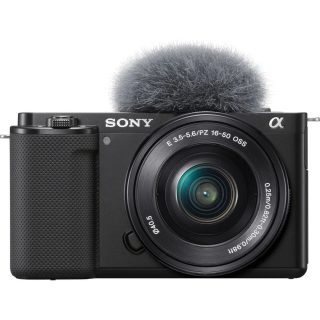 Фотоапарат Sony ZV-E10 за влогинг с обектив SEL 16-50mm f/3.5-5.6 PZ