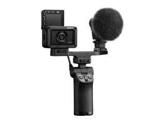 Компактен фотоапарат Sony DSC-RX0 II с VCT-SGR1 Shooting Grip и допълнителна батерия