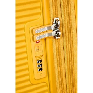 Куфар Samsonite Soundbox Spinner, жълт