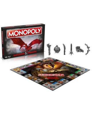 Настолна игра Monopoly Подземия и дракони - Монополи, Dungeons and Dragons
