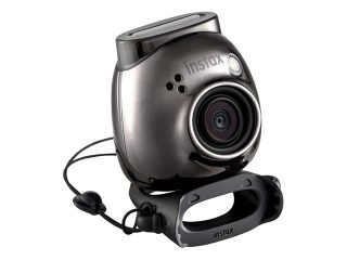 Компактен фотоапарат за креативни снимки Instax Pal, черен/метален