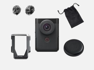 Canon PowerShot V10 Advanced Vlogging Kit с клетка за монтаж на аксесоари
