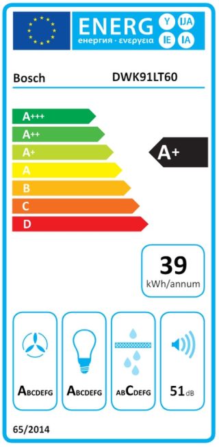 Аспиратор Bosch DWK91LT60 SER8
