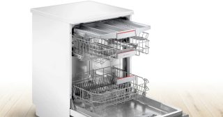 Съдомиялна Bosch SMS4EMW06E SER4 Free-standing dishwasher