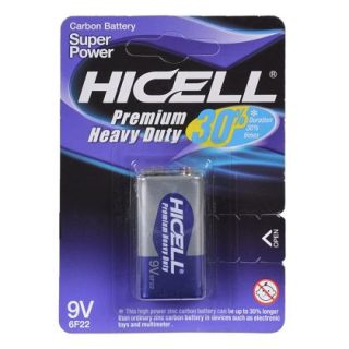 Батерия HICELL PREMIUM 9V 6F22