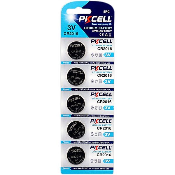 Батерия PKCELL EXTRA 5 бр. блистер CR2016