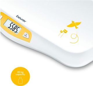 Везна Beurer BY 80 Baby scale 20 kg loading LCD display hold function