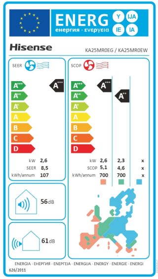 Климатик Hisense Energy SE KA25MR0E 9000BTU