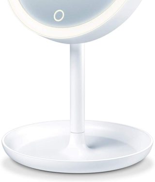 Козметично огледало Beurer BS 45 illuminated cosmetics mirror,LED light, Touch sensor, 5x magnification, dimmer function