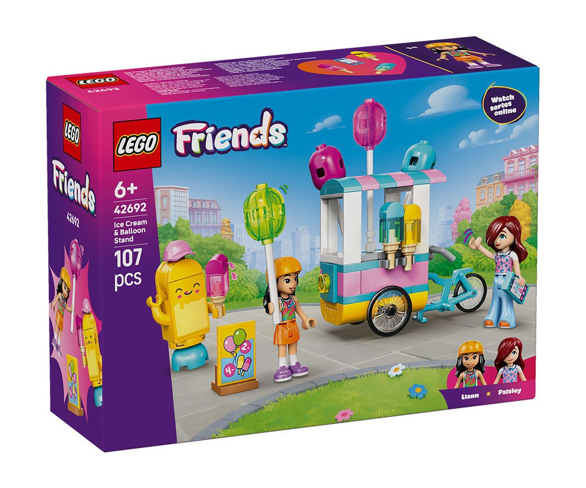 LEGO® Friends 42692 - Щанд за сладолед и балони