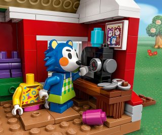 LEGO® Animal Crossing™ 77055 - Магазин за дрехи на Able Sisters