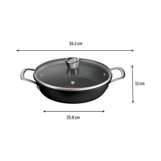 Тиган Tefal G3308802 Sah24Lid Ml Alz Pe Excel Plus B