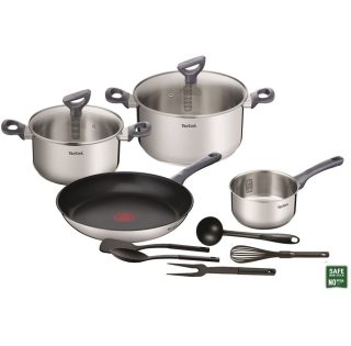Комплект тигани и тенджери Tefal G713SB45, DAILY COOK Set 11 pcs