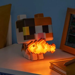 Лампа Minecraft Cat