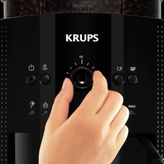 Кафеавтомат Krups EA810770, Essential Espresso, Compact Thermoblock, Manual Red