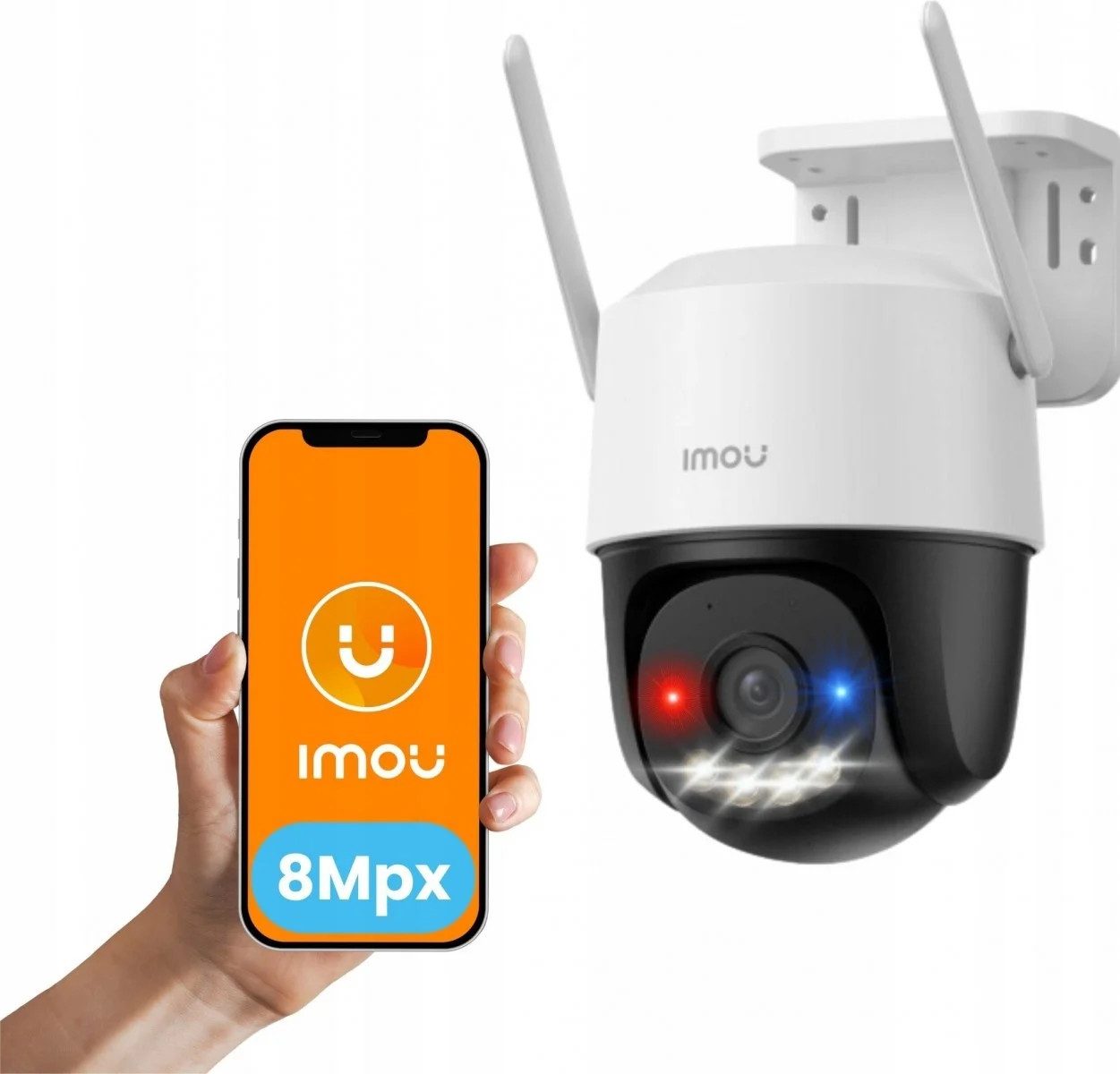 Камера Imou Cruiser SC 8MP IPC-K7FP-8V0N, PTZ, 4K UHD, IP66