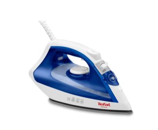 Ютия Tefal FV1711E0 Virtuo, бяла и тъмносиня, 1800W