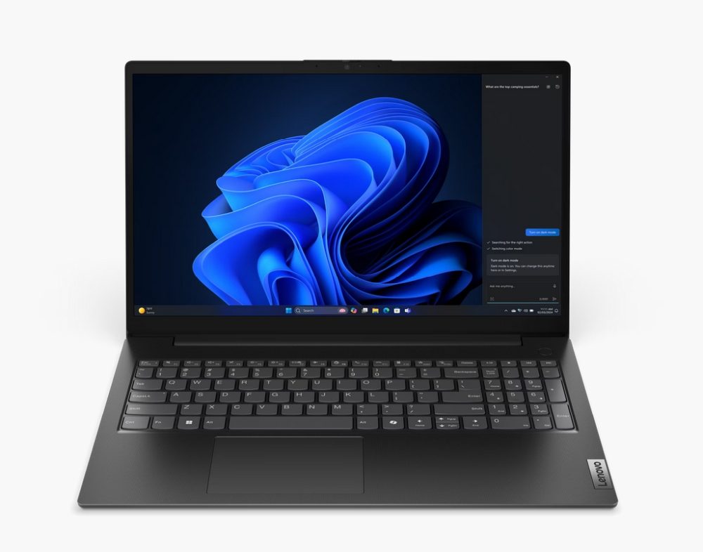 Лаптоп Lenovo V15 G5, Intel Core 3 100U, 16GB DDR5, 512GB SSD, 15.6" FHD IPS