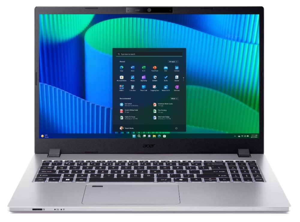 Лаптоп Acer TravelMate P2 TMP215-55-TCO-5378, Intel Core 5 120U, 15.6" FHD IPS, 16GB DDR4, 512GB SSD