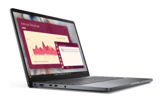 Лаптоп Dell Pro 14 PC14250, Intel Core 5 120U (10 ядра, до 5.0 GHz), 14" FHD+ (1920x1200) IPS, 300nits AG, 16 GB: 1 x 16 GB, DDR5, 5200 MT/s, 512 GB SSD, Intel Graphics, FHD HDR IR Cam и Mic, Wi-Fi 6E, FPR, Backlit Kb, Win 11 Pro, Magnetite, 3Y PS