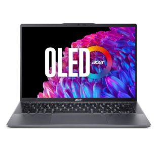 Acer Swift Go SFG14-63-R1DP, AMD Ryzen 7 8845HS (до 5.1GHz,16MB), 14'' CineCrystal OLED WQ2.8K 90Hz (2880x1800), AMD