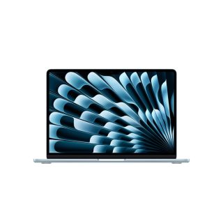 Apple MacBook Air 13.6: Apple M5 чип с 10-ядрен CPU и 8-ядрен GPU, 16GB, 512GB SSD - Небесно синьо