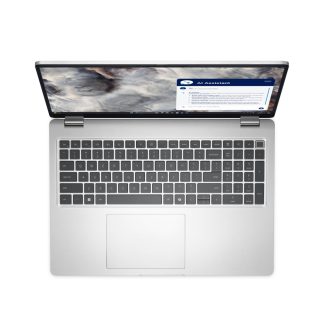 Лаптоп Dell Pro 16 Plus PB16250, Intel Ultra 7 266V vPro (48 TOPS NPU, 8 ядра, до 5.0GHz), 16.0" FHD+ (1920x1200), AG 300 nit, 16 GB LPDDR5x 8533 MT/s (вградена), 512 GB SSD, Intel Arc Graphics, FHD HDR + IR камера, FPR, Wi-Fi 7, подсветка на клавиатурата, Win11 Pro, 3Y PS
