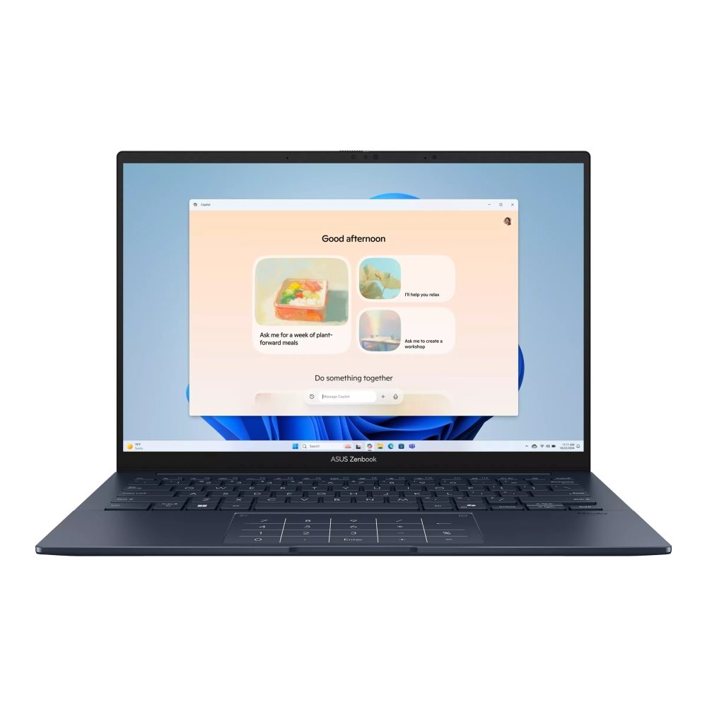 Asus Zenbook UX3405CA-ST1098W, Intel Ultra 7 255H 2.0 GHz (24MB Cache, до 5.1 GHz, 16 ядра, 16 нишки), 14.0 OLED WQ
