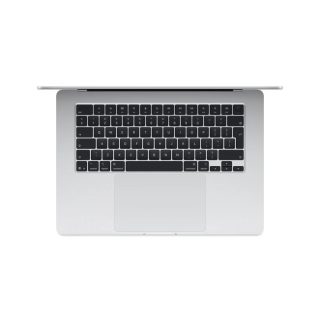 Apple MacBook Air 15.3 с Liquid Retina, M5 чип (10-ядрен CPU), 16GB, 512GB SSD, M5 10-ядрен GPU, macOS, сребрист, INT клавиатура