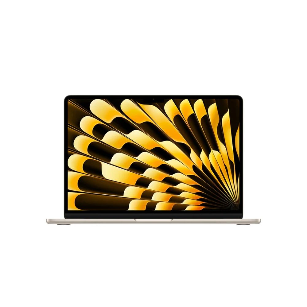 Apple MacBook Air 13.6: Apple M5 чип с 10-ядрен CPU и 10-ядрен GPU, 16GB, 1TB SSD - Starlight