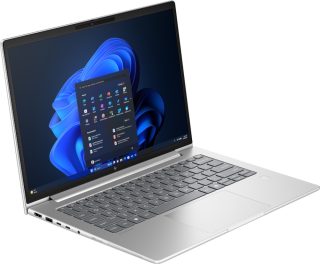 HP EliteBook 6 G1i AI 16" Pike Silver, Ultra 7-255U (до 5.2GHz/12MB/12C), 16" WUXGA AG 300nits, 16GB 5600MHz 1DIMM, 51Wh