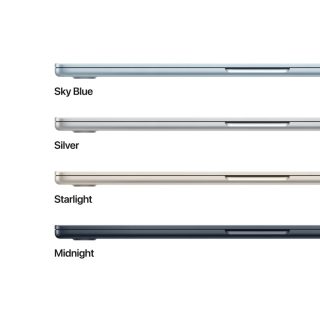 Apple MacBook Air 15.3: Apple M5 чип с 10-ядрен CPU и 10-ядрен GPU, 24GB, 1TB SSD – Starlight