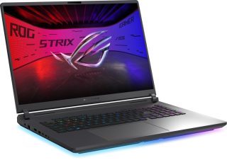 Лаптоп Asus Strix G18 G815LW-SA328, Ultra 9 290HX Plus 2.7 GHz, 18.0" WQXGA Mini LED 240Hz, 64GB DDR5, 1TB SSD, RTX 5080 16GB, Wi-Fi 7, без ОС, сив + раница ROG
