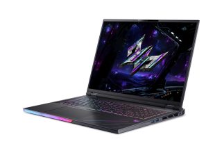 Acer Predator Helios 18 AI, PH18-I71-993P, (Core Ultra 9 290HX Plus до 5.5GHz, 36MB), 18" WQUXGA (3840x2400) Mini LED 120Hz IPS, 96GB (2*48GB) DDR5, 2048GB PCIe Gen5 SSD, NVIDIA GeForce RTX 5090 24GB GDDR7, WiFi 7, FHD Cam, Copilot+ ready, Win 11 PRO