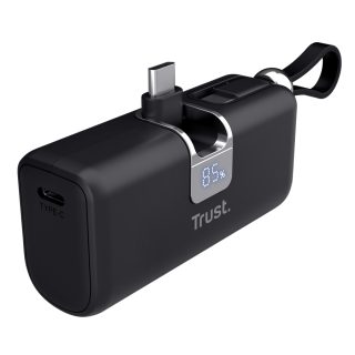 TRUST Pacto 5000 mAh Портативна батерия Черна