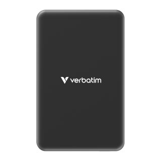 Verbatim Charge 'n' Go Essentials Power Bank Magnetic Wireless 5000mAh Black