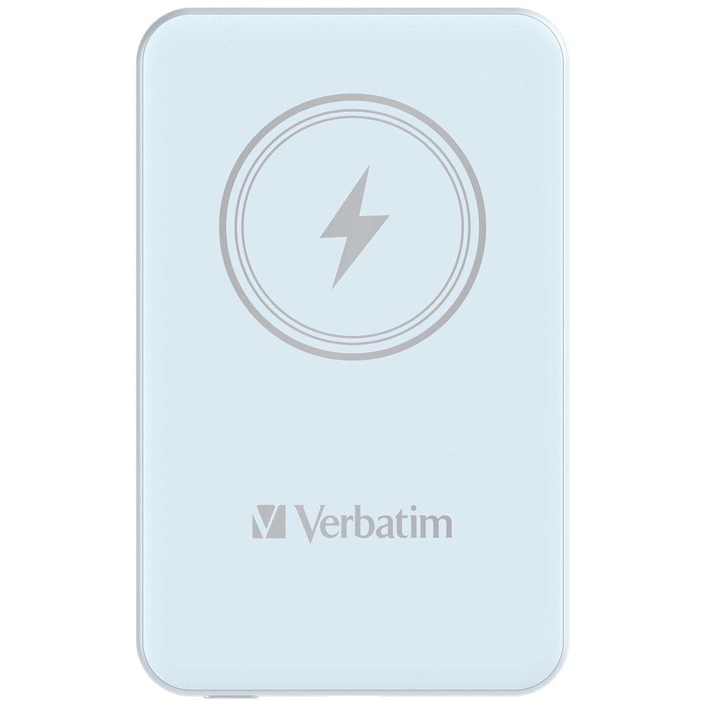 Verbatim MCP-5BE Power Pack 5000 mAh с UBS-C PD 20W / Магнитно безжично зареждане 15W Син