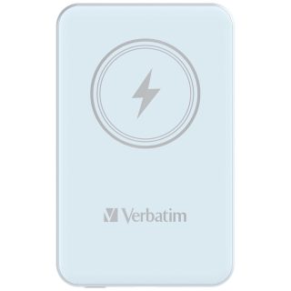 Verbatim MCP-5BE Power Pack 5000 mAh с UBS-C PD 20W / Магнитно безжично зареждане 15W Син