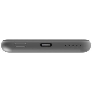 Verbatim MCP-5GY Power Pack 5000 mAh с UBS-C PD 20W / Магнитно безжично зареждане 15W Сиво