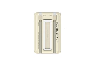 Verbatim Charge 'n' Go 2C Външна батерия Магнитна Безжична 5000mAh с 2 USB-C кабела и стойка Златна