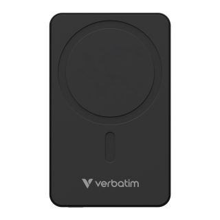 Verbatim Charge 'n' Go Essentials Power Bank Magnetic Wireless 10000mAh Black
