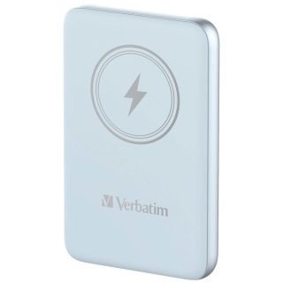 Verbatim MCP-10BE Power Pack 10000 mAh с USB-C PD 20W / Магнитно безжично зареждане 15W Син