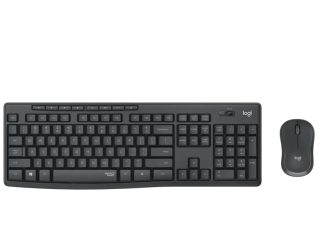 Logitech MK295 Silent Wireless Combo - Graphite - US INTL - 2.4GHz - INTNL