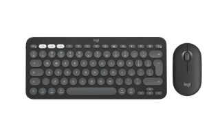Logitech Pebble 2 Combo за Mac - TONAL GRAPHITE - US INT'L - BT - N/A - INTNL-973 - MAC