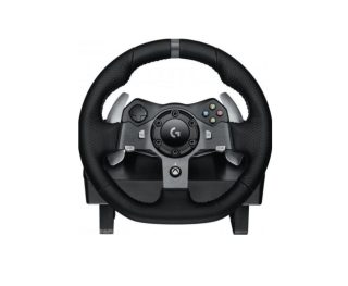 Logitech G920 Driving Force Racing Wheel - Black, Astro A10, PS5/PS4 - White